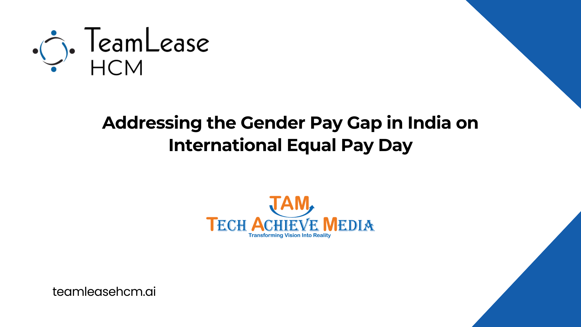 Addressing the Gender Pay Gap in India on International Equal Pay Day ...