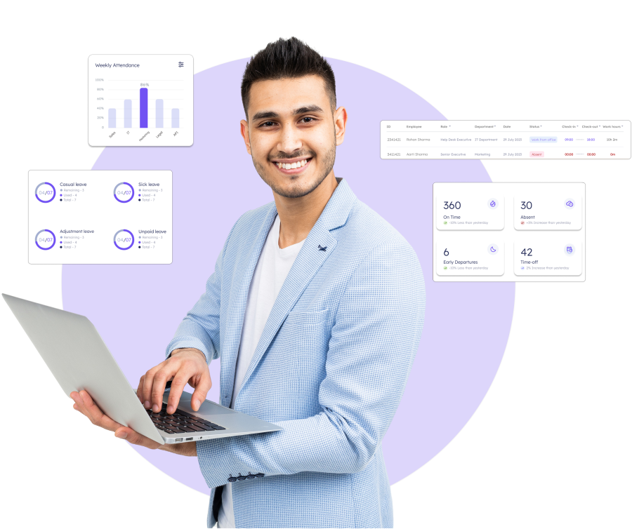 An intelligent scheduling solution for automated shift planning, attendance tracking, and overtime management.